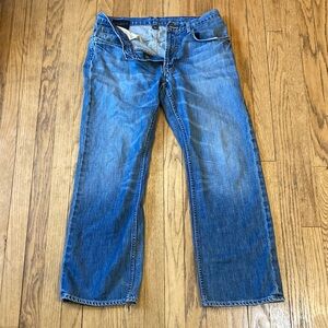 Banana Republic Men’s 31/30 Relaxed Fit Blue Jeans